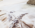 (B2) 140x200/260 MAGICAL WAVING WHEAT  bawełna organiczna