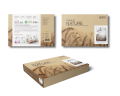 (B2) 140x200/260 MAGICAL WAVING WHEAT  bawełna organiczna