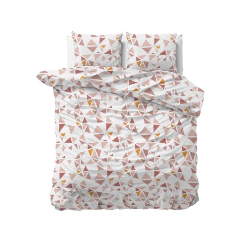 200x220 BELLA biały mix kpl pościeli