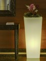 MELISA 50 C biała donica LED