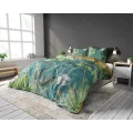 240x220 PALM WOOD zielony mix kpl pościeli