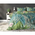 240x220 PALM WOOD zielony mix kpl pościeli