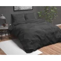 240x220 AXEL czarny kpl pościeli mikroperkal
