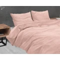 240x220 VELVET UNI róż plusz poliestrowy kpl