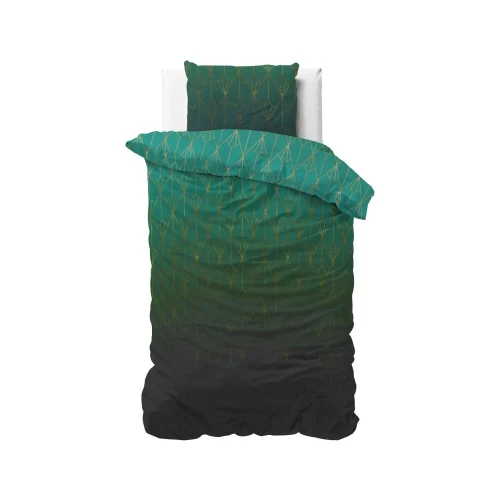 140x220 BOWEN Green kpl pościeli bawełna mix