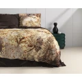 (BN) 140x220 INFERNO taupe pościel satyna bawełniana kpl