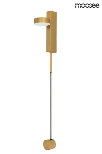 CLARID GOLD złota lampa ścianna złoty kinkiet