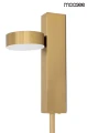 CLARID GOLD złota lampa ścianna złoty kinkiet