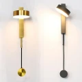 CLARID GOLD złota lampa ścianna złoty kinkiet