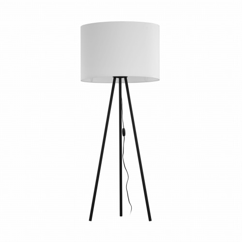 NALLU lampa podłogowa biała