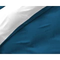 200x220 TWIN FACE kpl pościeli granatowy mikroperkal 