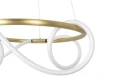 SERPIENTE 60 złota lampa wisząca