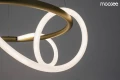 SERPIENTE 60 złota lampa wisząca
