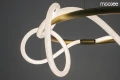 SERPIENTE 60 złota lampa wisząca