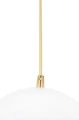 GLOBE 25 złota lampa wisząca
