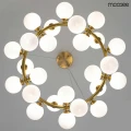 COSMO 72 lampa wisząca złota