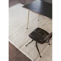 STEPPE WHITE 170x240 dywan wełniany