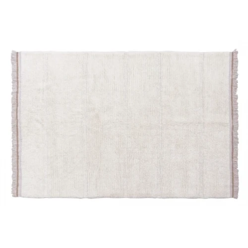 STEPPE WHITE 170x240 dywan wełniany