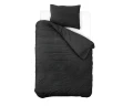 140x220 TEDDY kpl pościeli pluszowej antracyt