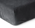 90x200 prześcieradło velvet antracyt