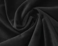 140x200 prześcieradło velvet czarne