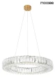ALLISIA 80 oszałamiająca wisząca lampa kryształowa