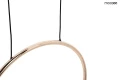 BIRD DISC złota lampa wisząca 