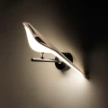 BIRD złota lampa ścienna  kinkiet 