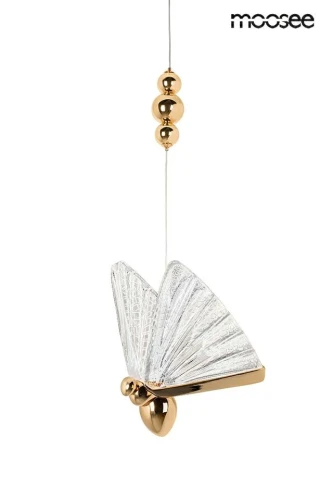 BUTTERFLY M złota lampa wisząca 