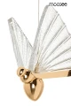 BUTTERFLY M złota lampa wisząca 