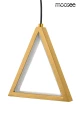 ACUSTICA złota lampa wisząca 