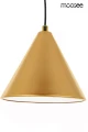 ACUSTICA złota lampa wisząca 