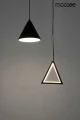 ACUSTICA czarna lampa wisząca 