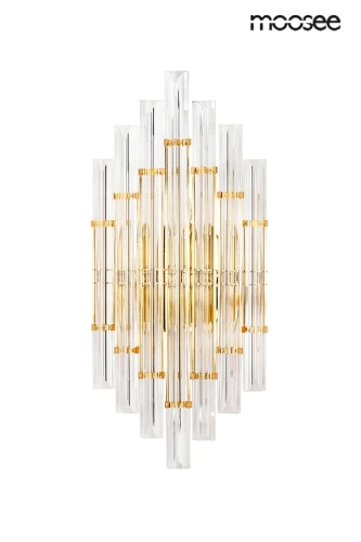 PALAZZO złota kinkiet lampa ścienna 