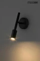 PRISMA czarna lampa ścienna czarny kinkiet