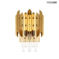 MAJESTIC złota lampa ścienna kinkiet złoty