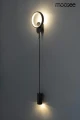 COMO czarna lampa ścienna kinkiet