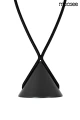 ATLAS 3 czarna lampa wisząca 