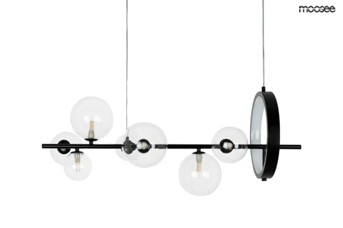 ALURE LINE 90 czarna lampa wisząca 