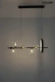 ALURE LINE 90 czarna lampa wisząca 