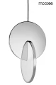 DISCO ledowa lampa wisząca k. srebrny