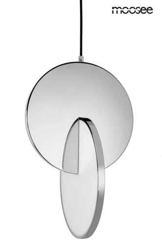 DISCO ledowa lampa wisząca k. srebrny