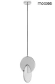 DISCO ledowa lampa wisząca k. srebrny