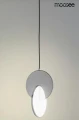 DISCO ledowa lampa wisząca k. srebrny