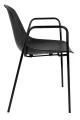 RESOL ARM czarne krzesło