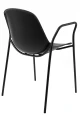 RESOL ARM czarne krzesło