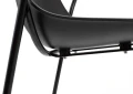 RESOL ARM czarne krzesło