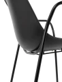 RESOL ARM czarne krzesło
