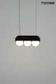 DROPS 3 czarna lampa wisząca 