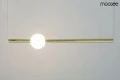 LIBRA 90 ON złota lampa wisząca 